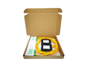 ABS FTTH ফাইবার অপটিক PLC স্প্লিটার, EPON GPON ফাইবার স্প্লিটার 2.0 3.0mm