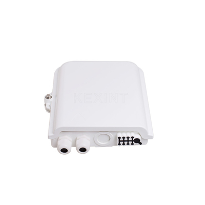 KEXINT KXT-A-8B FTTH ফাইবার অপটিক ডিস্ট্রিবিউশন বক্স 8 কোর আউটডোর IP66 জলরোধী সাদা