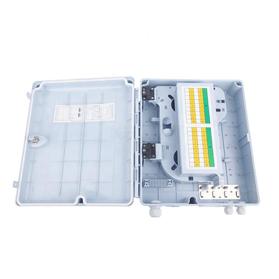 FTTH 32 কোর ফাইবার অপটিক্যাল ডিস্ট্রিবিউশন বক্স KEXINT KXT-16I সঙ্গে PLC ABS PC হোয়াইট