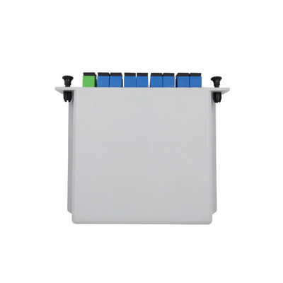 ফাইবার অপটিক্যাল LGX PLC স্প্লিটার FTTH 1x8 SC UPC সংযোগকারী কার্ডের ধরন