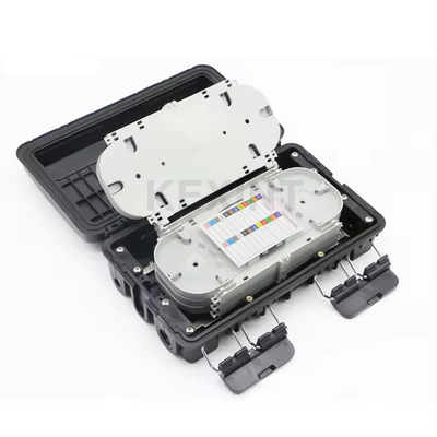 KEXINT FTTH IP68 ওয়াটারপ্রুফ এন্ট্রেল টাইপ 3 ইন 3 আউট 96 কোর ফাইবার অপটিক স্প্লাইস বন্ধ